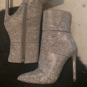 Steve Madden Rhinestone Booties